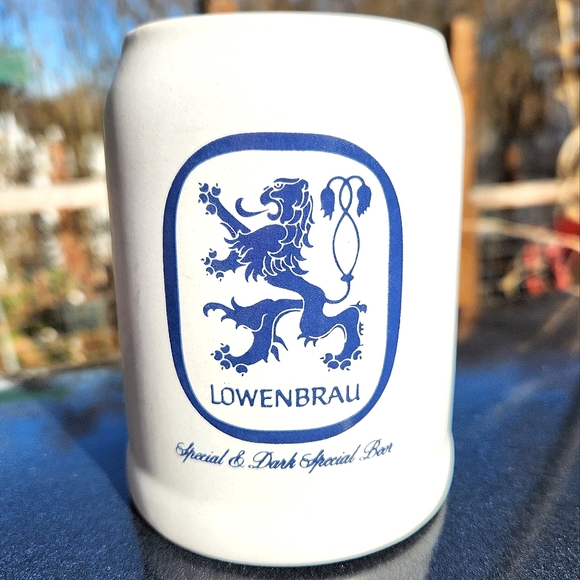 Vintage Lowenbrau Stoneware Beer Mug - Picture 1 of 6